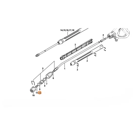 Stihl  Dysza 2505 4900 502 1031